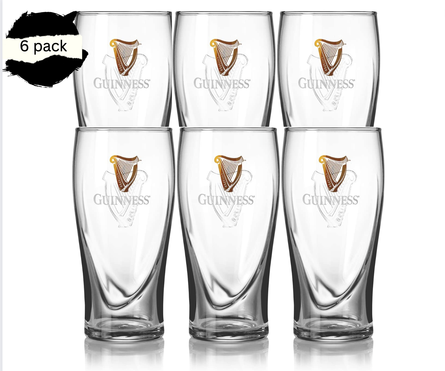Guinness Gravity Pint Glass (2 Pack)