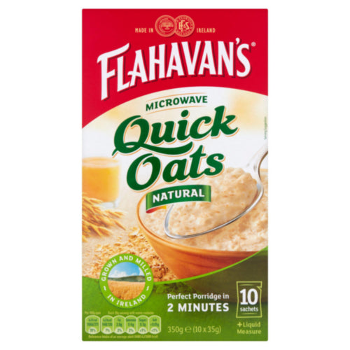 Flahavan's Microwave Quick Oats 10 Sachet