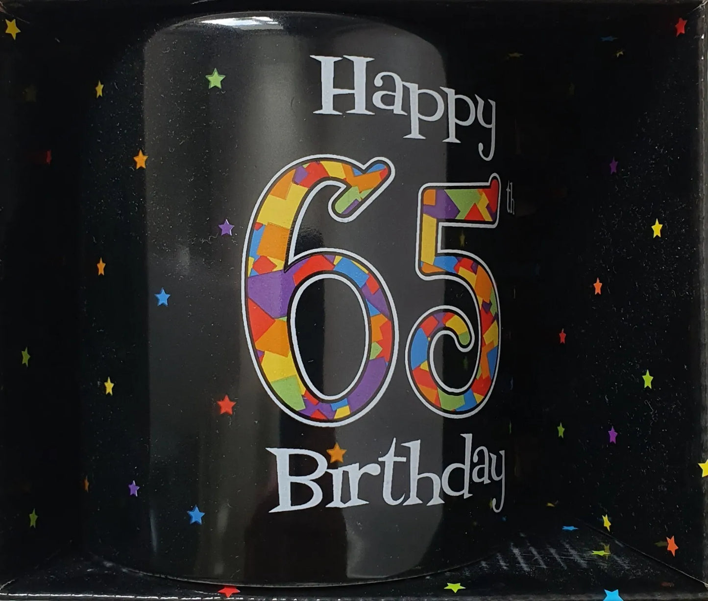 65th brithday jumbo mug gift