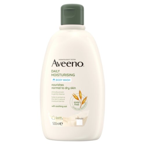 Aveeno Daily Moisturising Body Wash Shower Gel Sensitive Skin 500ml