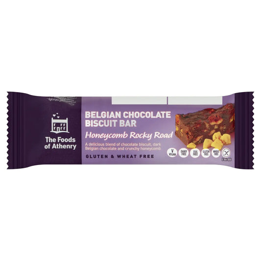 Belgian Chocolate Biscuit Bar, Honeycomb Rocky Road  The Food Of Athenry