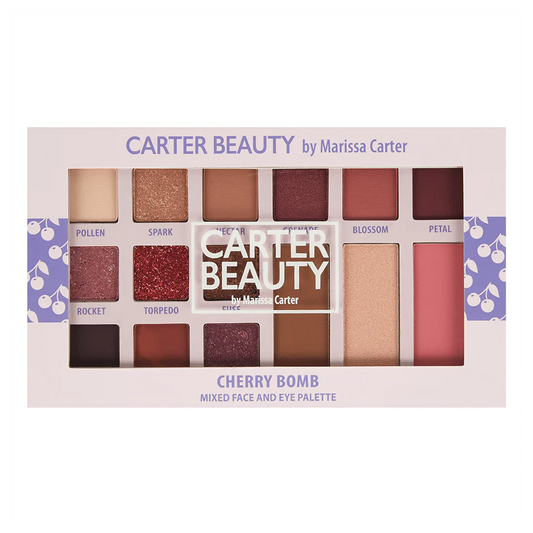 Carter Beauty Cherry Bomb Mixed Face & Eyeshadow Palette