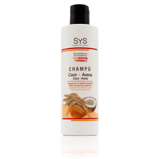 Shampoo Coconut and Oatmeal Moisturizing  with Keratin 250ml Sys