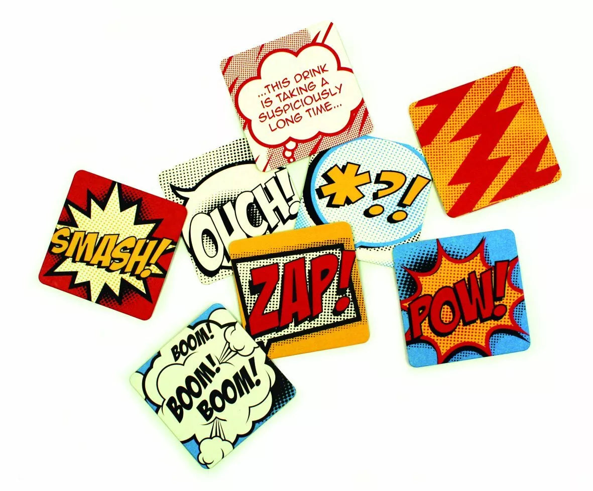 Comic Coaster set