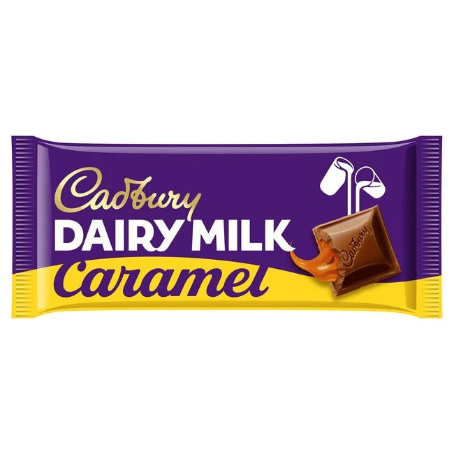 Dairy Milk Caramel Chocolate Bar 180g