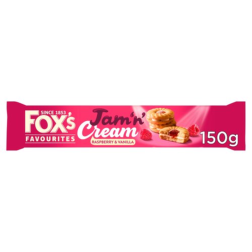 foxs jam and cream 150g