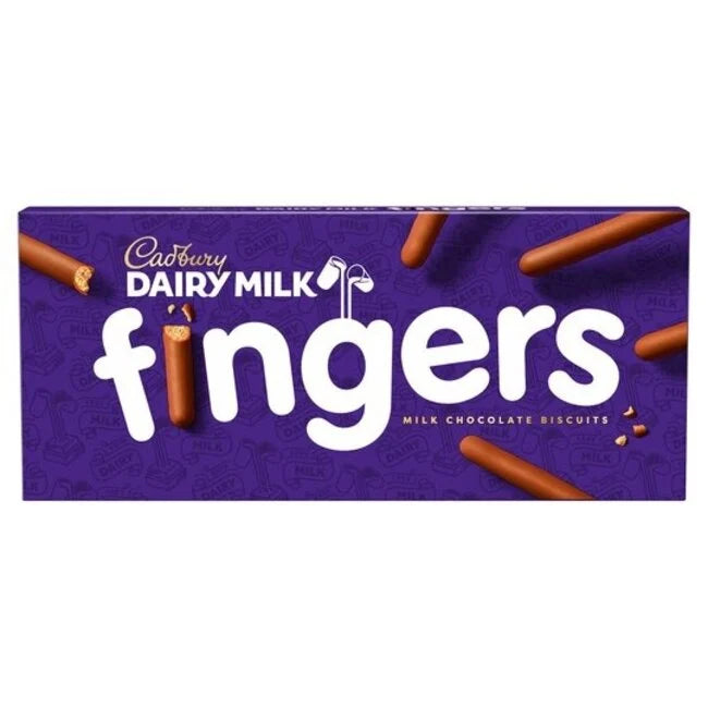 Cadbury Fingers Milk Chocolate 114g