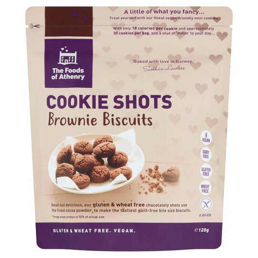 Cookie Shots: Brownie Biscuits  The Food Of Athenry Vegan + Gluten Free