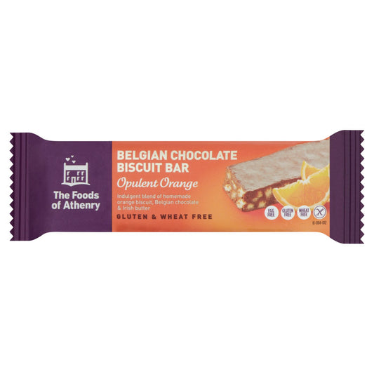 Opulant Orange Belgian Chocolate Biscuit Bar (55 g)  The Food Of Athenry