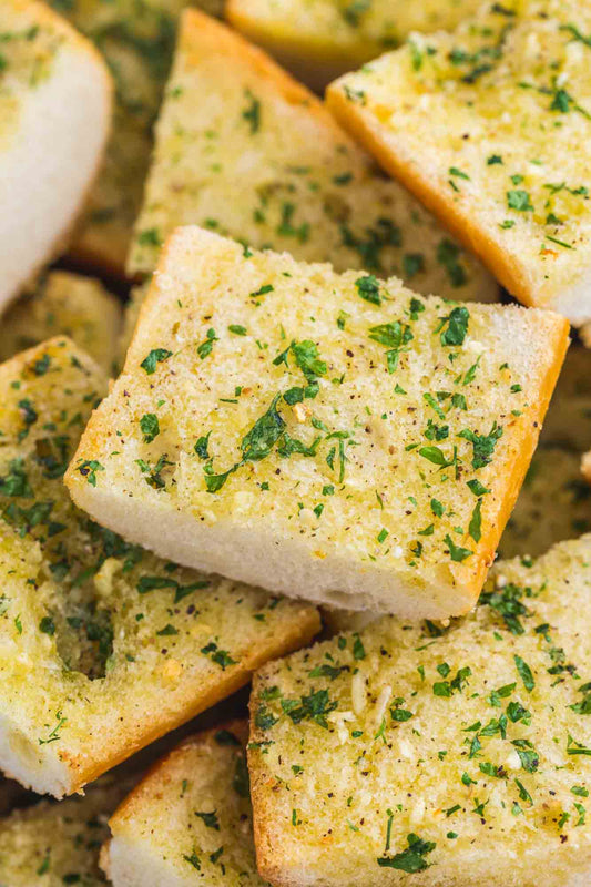 homemade garlic bread