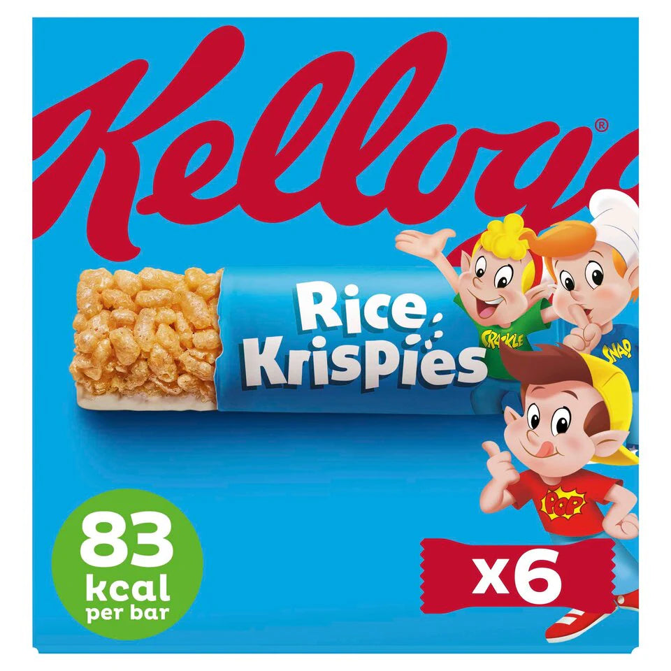 Kellogg's Rice Krispies Cereal Milk Bars 6X20g