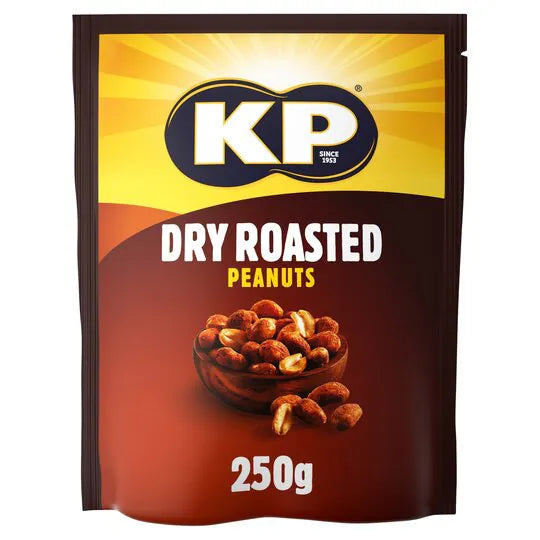 kp dry roasted nuts 250g