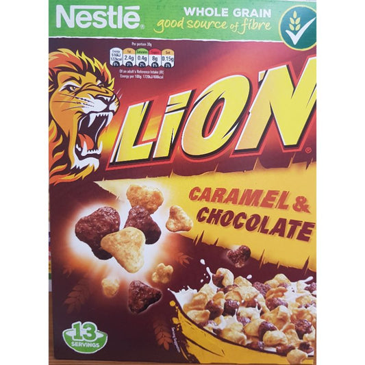 LION CEREAL CARAMEL & CHOCOLATE