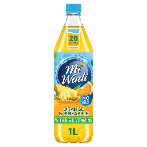 Mi Wadi Orange  and pineapple Squash (1 L)