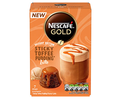 Nescafé Gold  Dessert Edition Sticky Toffee Pudding Latte 1 x 20g (140g)