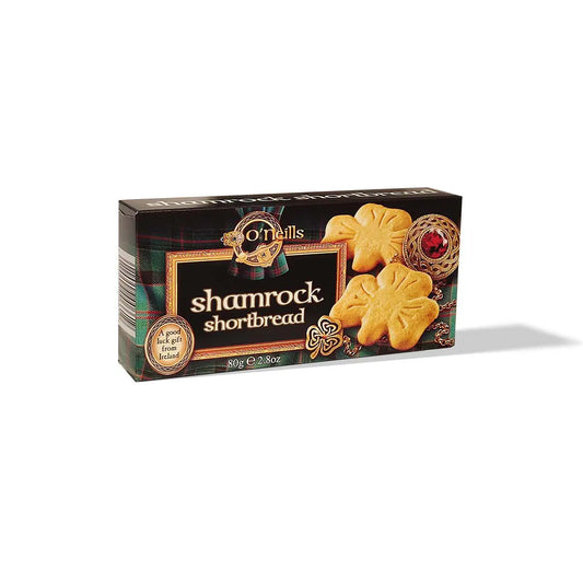 O’Neills Shortbread Shamrock biscuits