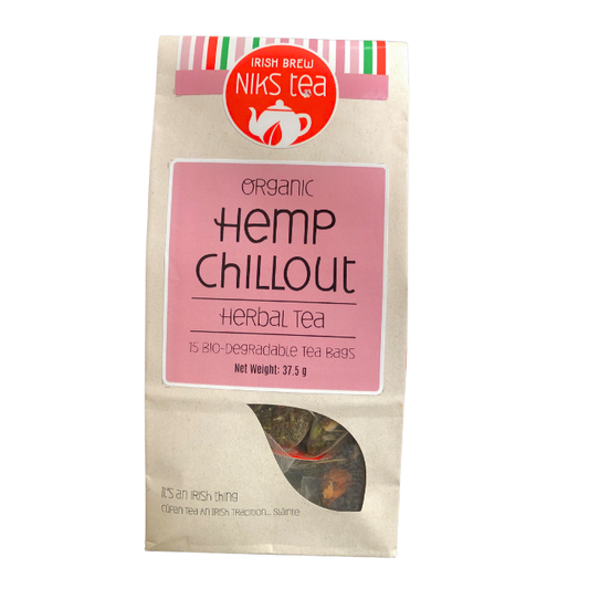 Organic Hemp Chillout Tea bags -  Niks Tea