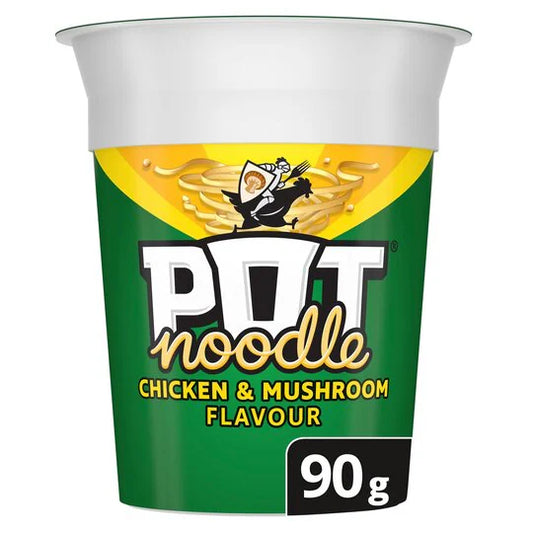 Pot Noodle Chicken & Mushroom Instant Noodles 90g