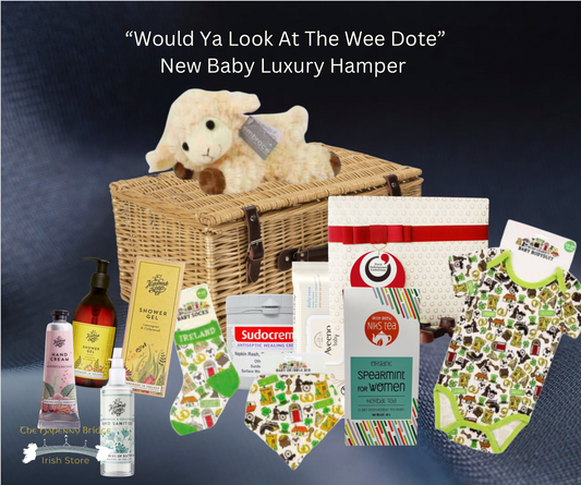 "Would You Look At The Wee Dote" New Baby Irish hamper