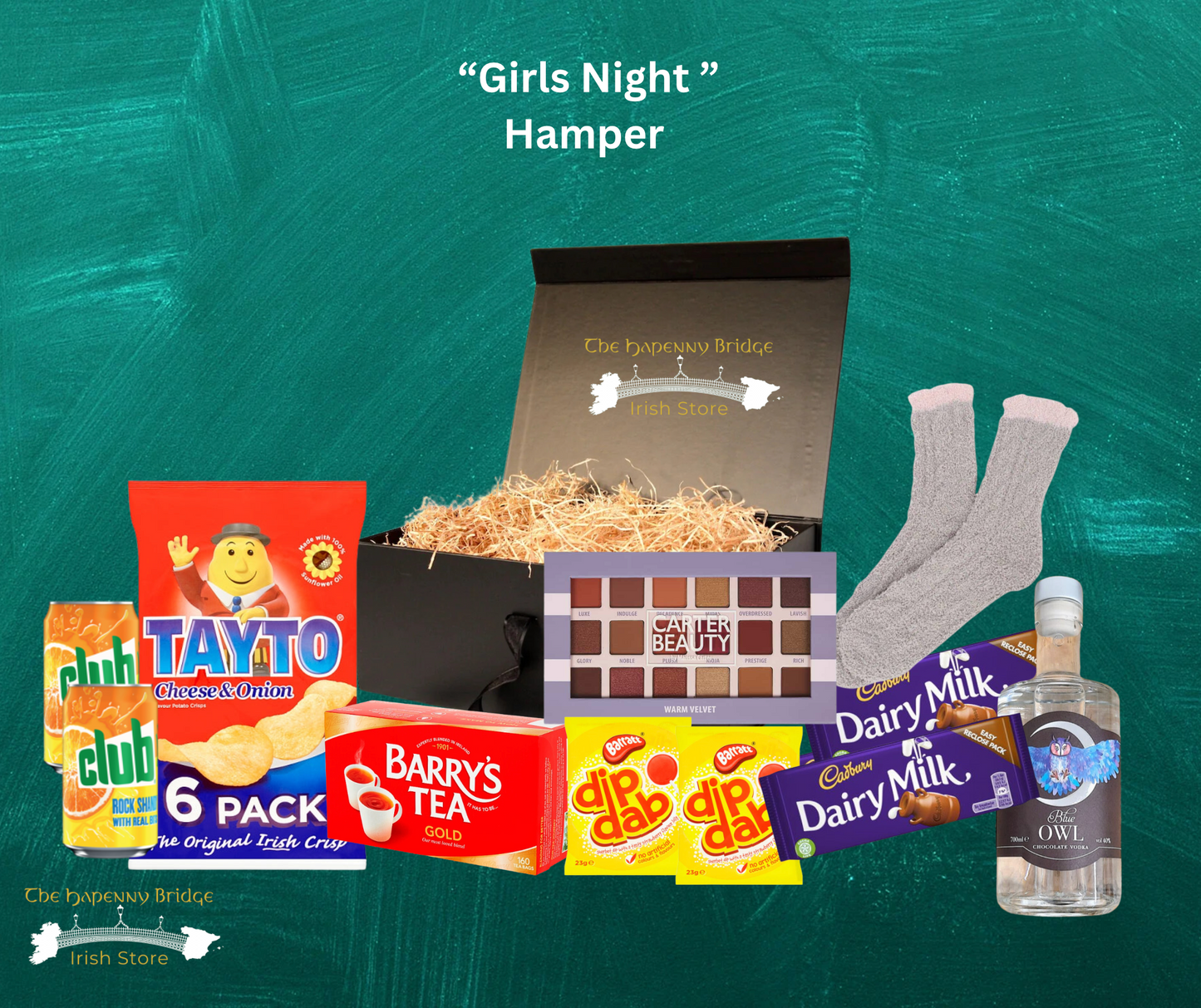 "girls Night" Irish hamper