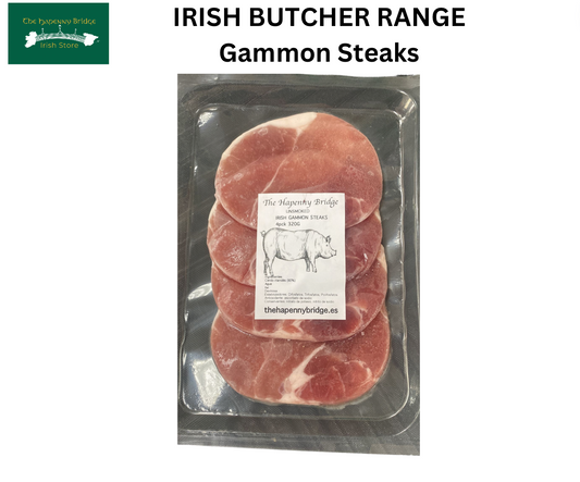 Irish Gammon Pork Steaks (select cold shipping at checkout)