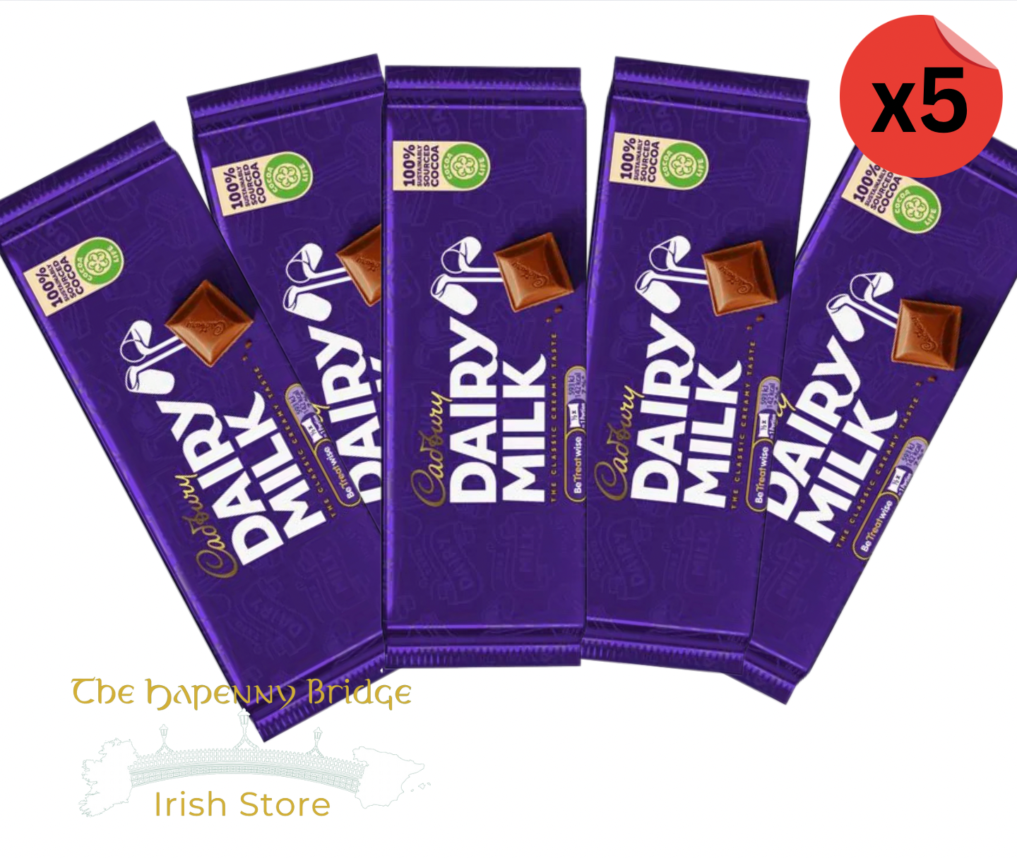 Cadbury Dairy Milk (54 g) x5