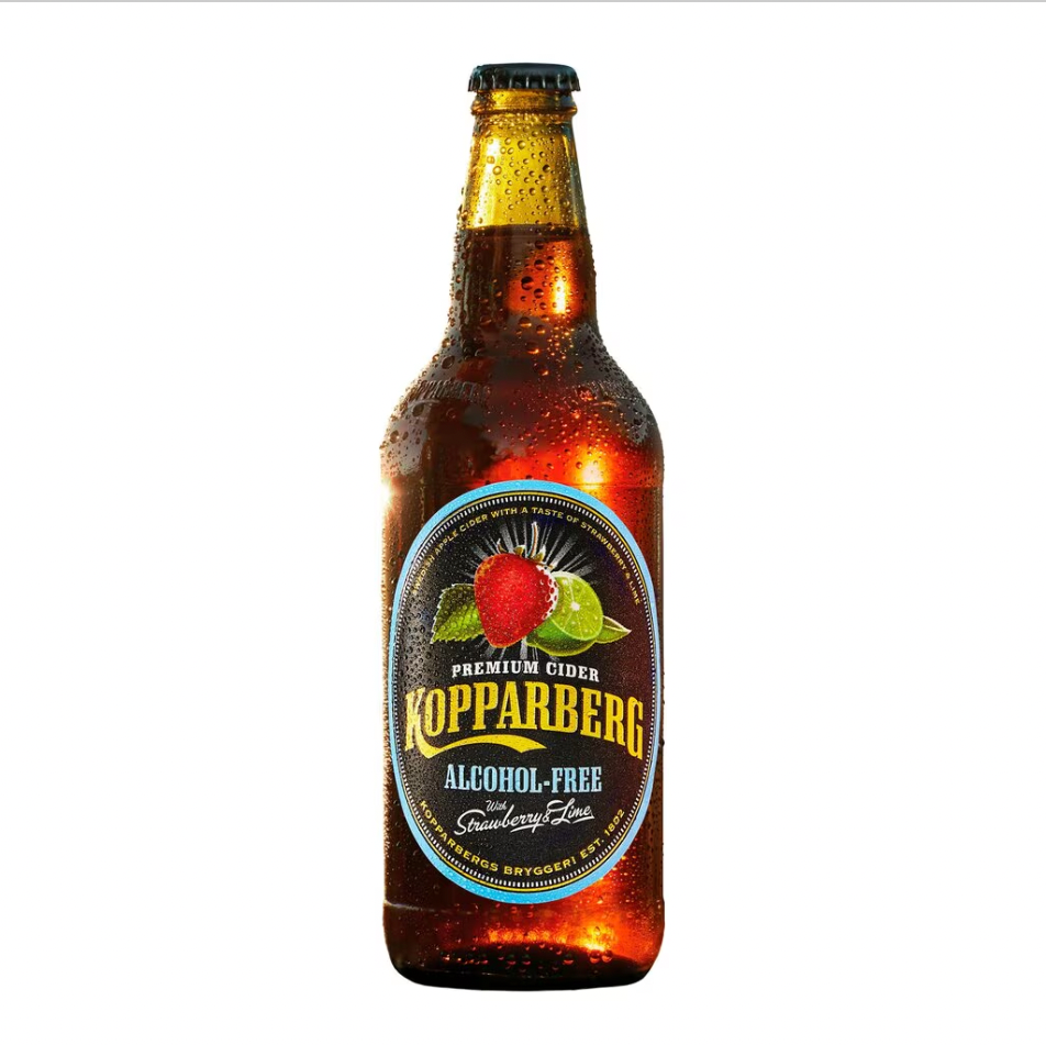 Kopparberg Strawberry & Lime Alcohol Free 500Ml