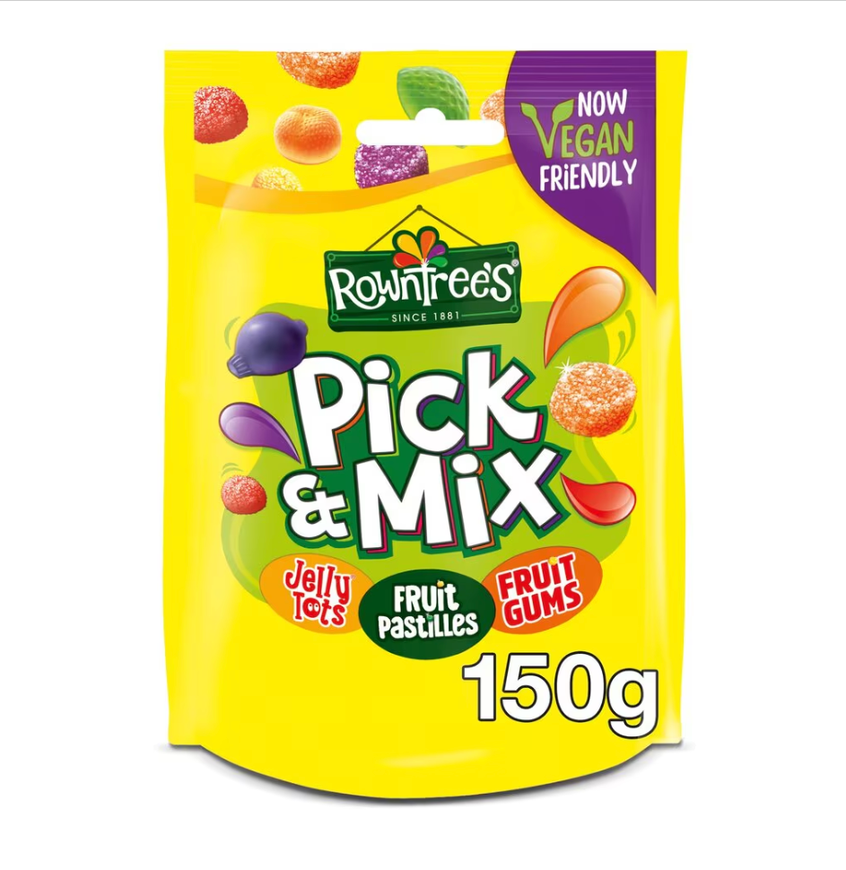 Rowntree's Pick & Mix Sweets Sharing Bag 150g