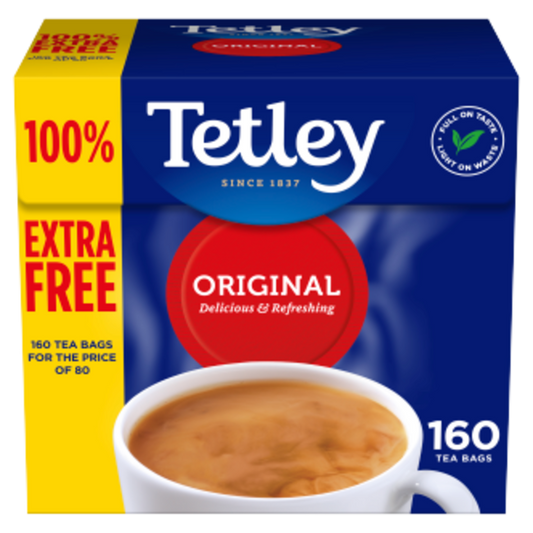 tetley tea 160 cup