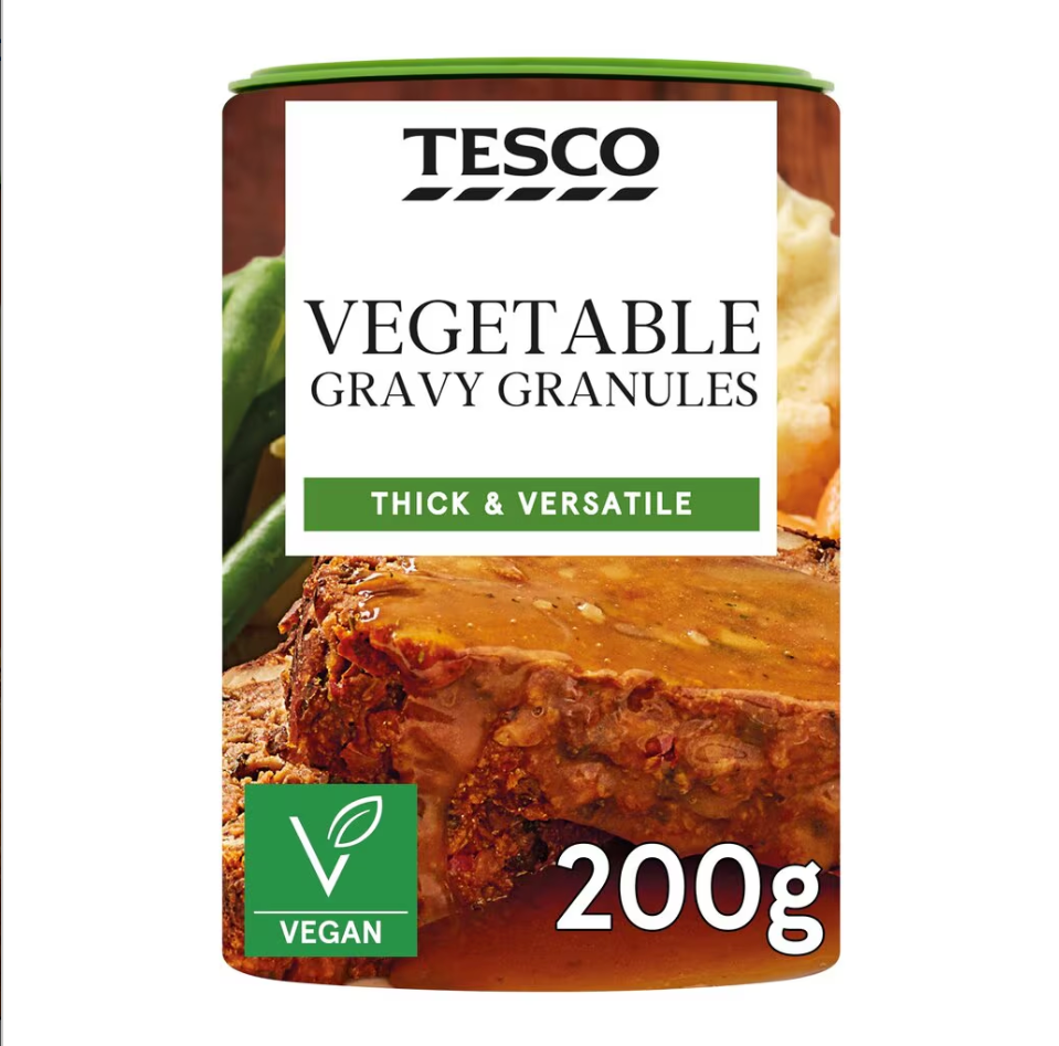 Tesco Vegetable Gravy Granules 200G