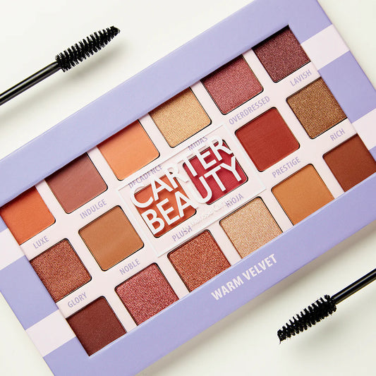 Carter Beauty Warm Velvet Eyeshadow Palette