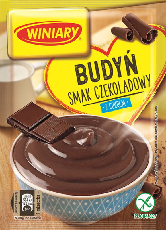 Winiary - Chocolate Pudding Budyn With Added Sugar, 60g