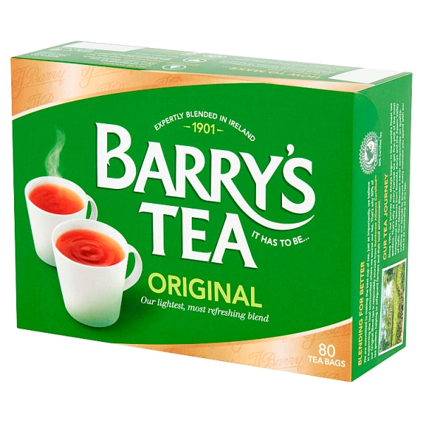 Paquete de 80 mezclas originales de té Barrys