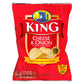 PATATAS FRITAS KING QUESO Y CEBOLLA 45G CAJA DE 50 (ws) 