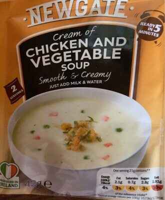 Newgate chicken and vegetable soup