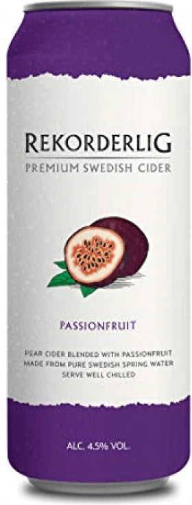 REKORDERLIG PASSIONFRUIT CIDER CAN 500ML