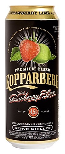 Kopparberg cider Strawberry Lime - 500 ml 4pack