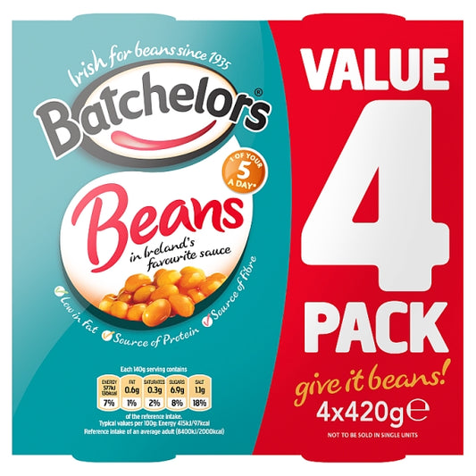 Batchelors Baked Beans 4 Pack (420 g)