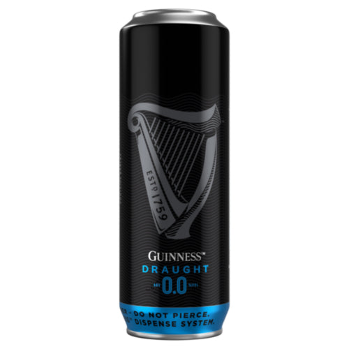 Guinness 0.0 Draft Stout Latas (500 ml)