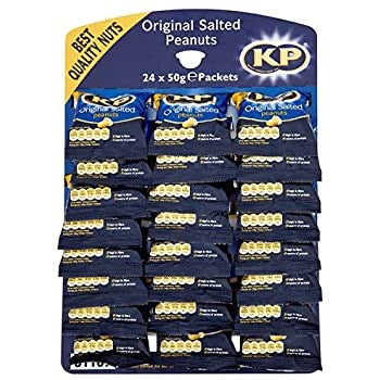 KP SALTED PEANUTS 21 X 50G PUB CARD