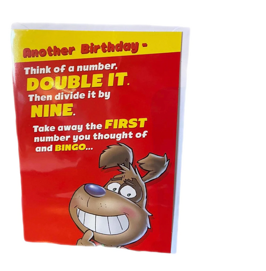 another birthday humor card