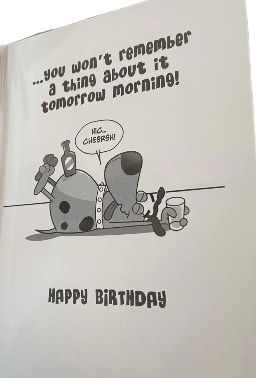 birthday humor card