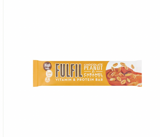 Fulfil Peanut & Caramel Vitamin & Protein Bar (60 g)