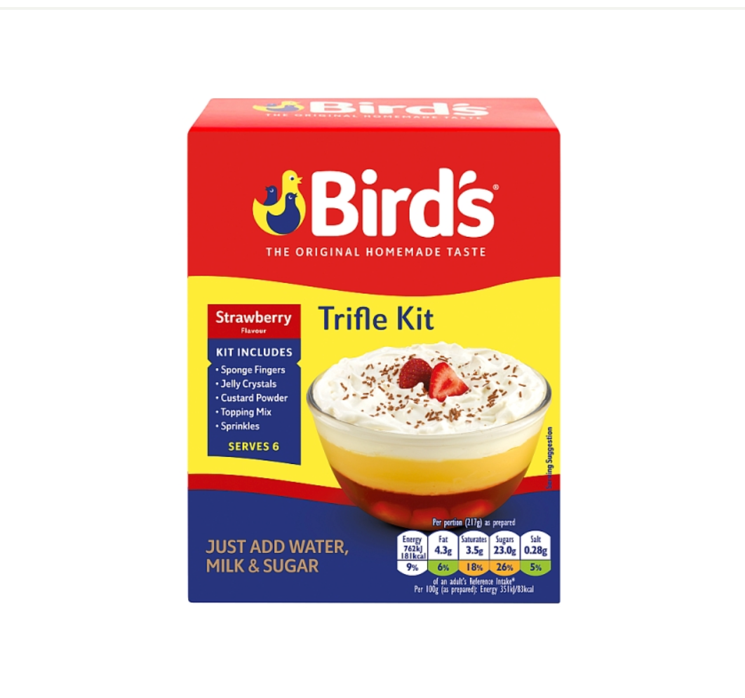 Kit Trifle Bird's Fresa (141 g) (RESERVA) 