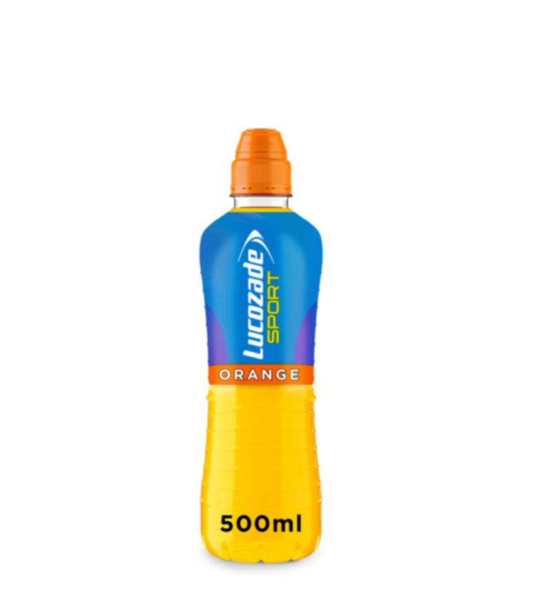 Botella Deportiva Lucozade Sport Naranja