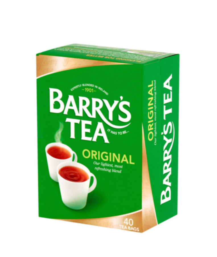 Paquete de 40 bolsitas de té originales de Barry's Tea 