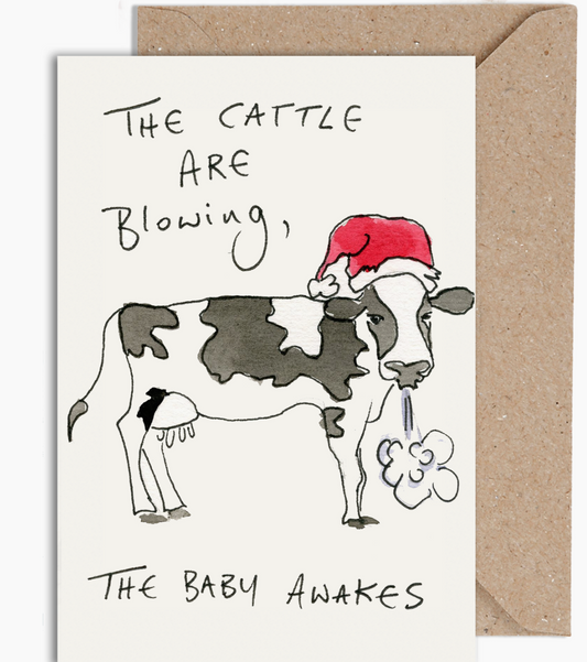 The Cattle Are Blowing, The Baby Awakes card