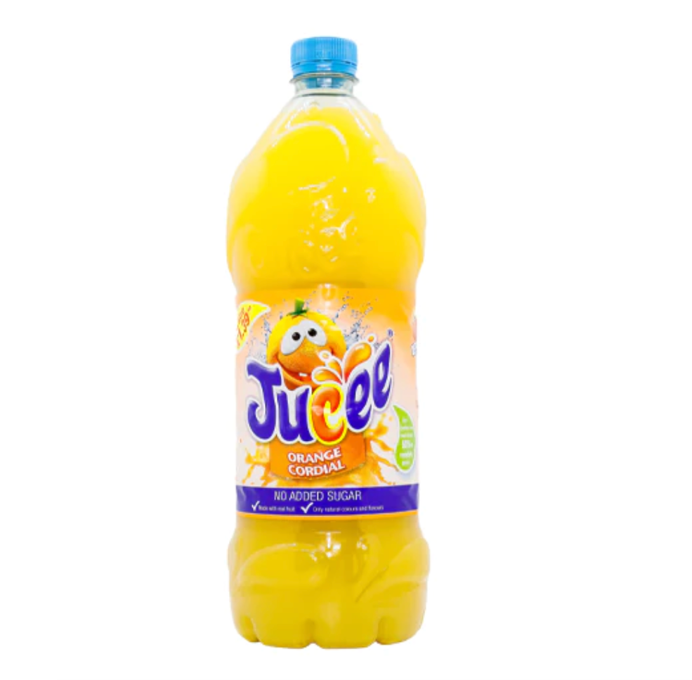 Cordial de naranja de jucee 