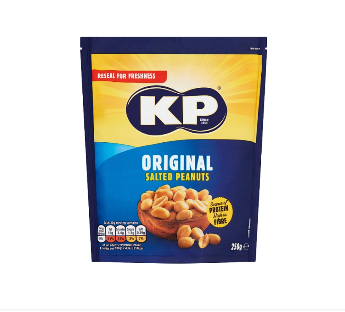 KP Original Cacahuetes Salados Bolsa (250 g) 