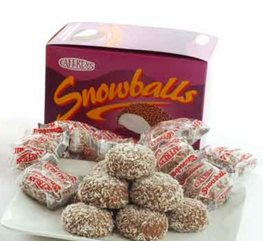 Caffrey's  Snow balls box of 24